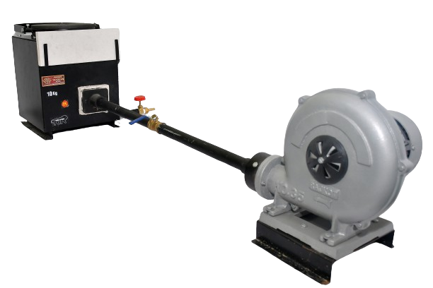 Floor Model Gas and Electric Gold Melting Furnace