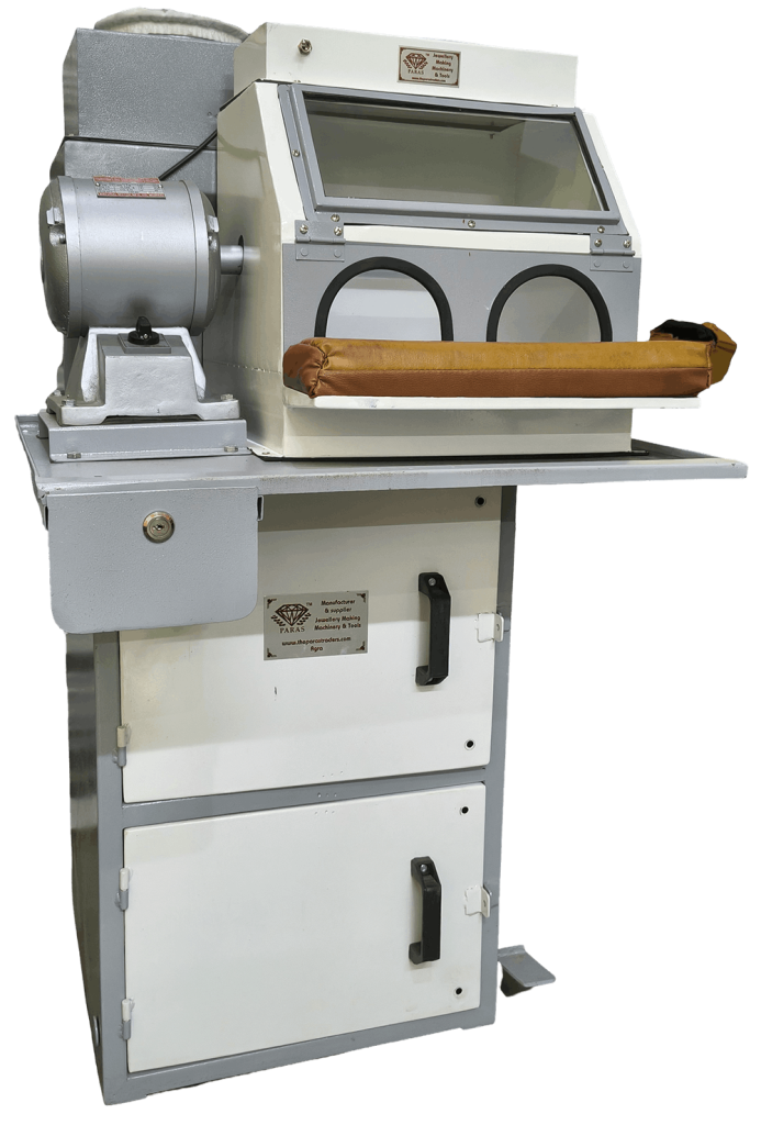 Heavy Duty Single Section Jewellery Vacuum Buffing Machine